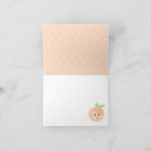 Merci d'être un tel Carte de remerciements de pêch (Intérieur)