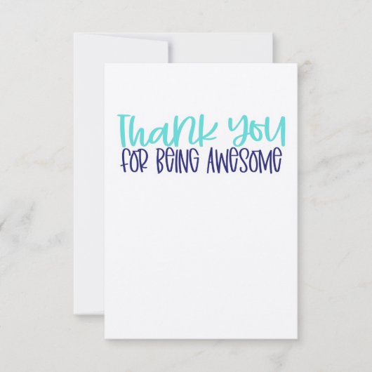 Merci D'Être Une Excellente Carte (Devant)