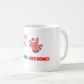 Merci D'Être Une Mug Enthousiaste (Devant droit)