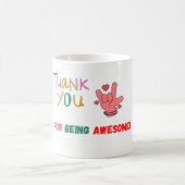 Merci D'Être Une Mug Enthousiaste (Centre)