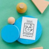 Merci D'Être Venu À Mon Anniversaire Puppy Merci