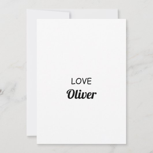 Merci D'Être Venu À Mon Marionnette D'Anniversaire (Dos)