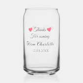 merci d'être venu nom du destinataire message text (Verso)