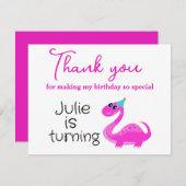 Merci d'être venu pour mon anniversaire (Devant / Derrière)