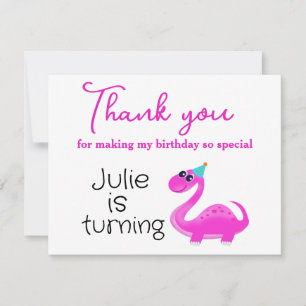 Merci d'être venu pour mon anniversaire