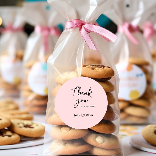 merci d'être venu Sticker