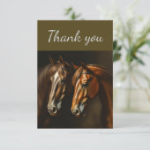 Merci Deux chevaux ferme animal (Debout devant)