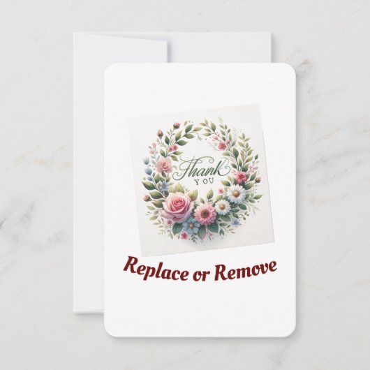 Merci d'Harmonie Florale (Devant)