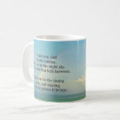 "Merci, Dieu" Café Mug (Devant gauche)