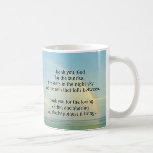 "Merci, Dieu" Café Mug