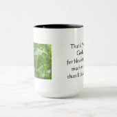 Merci, Dieu - tasse (Centre)