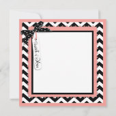 Merci d'impression de Chevron de tutu de bébé (Dos)