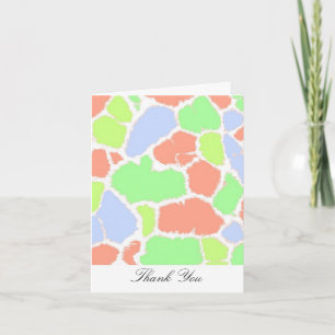 Merci d'impression de fourrure de girafe multicolo