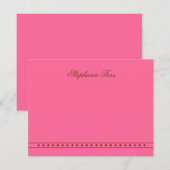 Merci d'invitation de bat mitzvah de TESS de (Devant / Derrière)