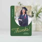 Merci diplômé - Arche de script photo (Debout devant)