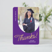 Merci diplômé - Arche de script photo (Debout devant)