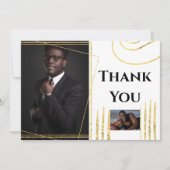 Merci DO-IT-YOURSELF 2 photos en or moderne formes (Devant)