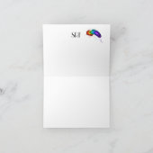 Merci d'oiseaux tropicaux ou carte à billets vierg (Intérieur)