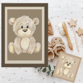 Merci d'ours en peluche mignon