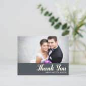MERCI DOUX | CARTE POSTCARD MARIAGE (Debout devant)
