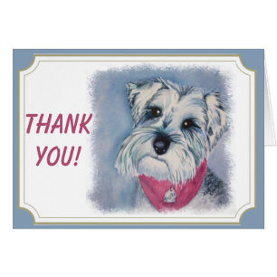 MERCI DOUX DE CHIOT DE SCHNAUZER