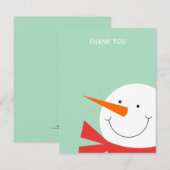 Merci doux Snowman (Devant / Derrière)