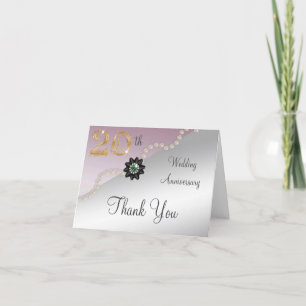 Merci du 20e anniversaire du Rose d'argent