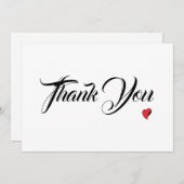 Merci du coeur (Devant / Derrière)