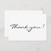 Merci du coeur rouge (Devant / Derrière)