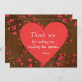 Merci du fond du cœur (Devant / Derrière)