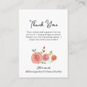 Merci du logo du Modèle pour petites entreprises (Dos)