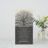 Merci du service commémoratif Silhouette Arbre (Debout devant)