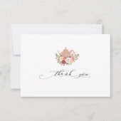 Merci du Tea Party rose pâle (Devant)