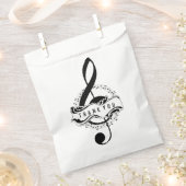 Merci Editable Note Musicale Favoriser Les Sacs (Coupé)