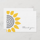 Merci élégant de tournesol (Devant / Derrière)