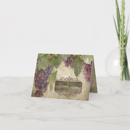 Merci Elégant Rustic Vineyard Mariages (Devant)