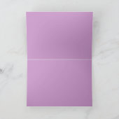 Merci élégant violet (Intérieur)
