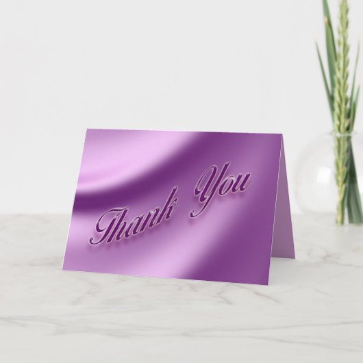 Merci élégant violet (Devant)