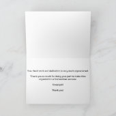 Merci employé Excellent travail (Intérieur)