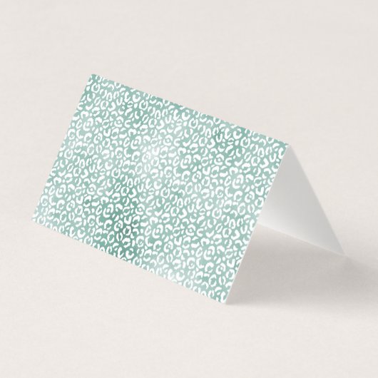 Merci Empreinte de léopard Mint Glam (Back)