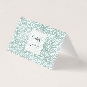 Merci Empreinte de léopard Mint Glam