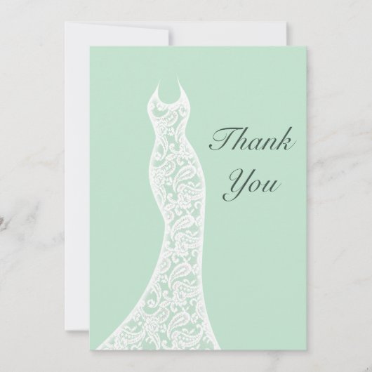 Merci en bon état de dentelle (Devant)