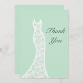 Merci en bon état de dentelle (Devant / Derrière)