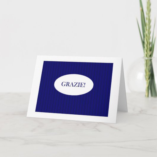 Merci en italien (Devant)