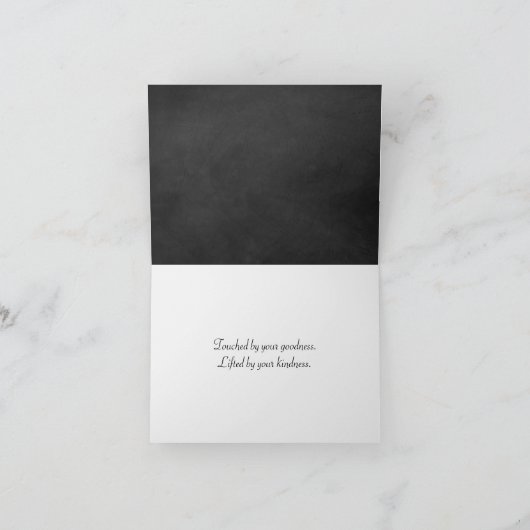Merci en tableau noir (Intérieur)