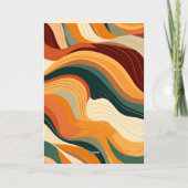 Merci en terre cuite Abstraite rétro (Dos)