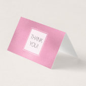 Merci en verre rose (Front)