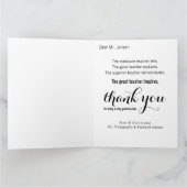 Merci enseignant génial (Intérieur)