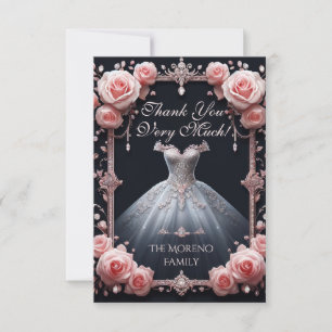 Merci espagnol Quinceañera Rose