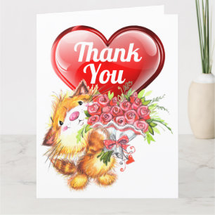 Merci et amitié Big Card